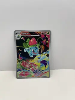 Ivysaur Illustration Rare IR 134/132 Mega Evolution Pokemon TCG English NM - Image 1
