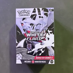Pokemon TCG: Scarlet & Violet White Flare Booster Bundle 6 Packs Factory Sealed - Image 1