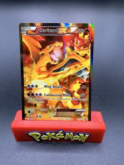 2016 Pokemon Charizard EX XY121 Black Star Promo 2016 Holo Rare - NM - Image 1