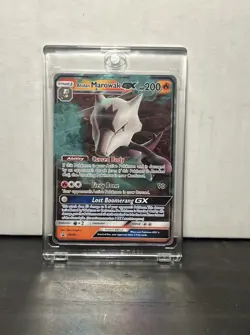 Alolan Marowak GX Promo Pokemon Sun And Moon SM Promos SM187 MP-HP - Image 1