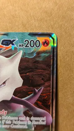 Pokemon Alolan Marowak GX SM187 Black Star Holo Promo LP-NM - Image 3