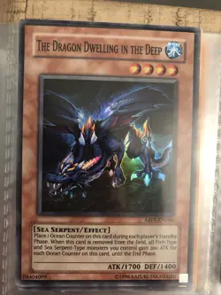 Yugioh The Dragon Dwelling in The Deep ABPF-EN086 Super Rare 1st Edition - Image 1