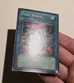 Yugioh Toon World MRL-076 Super Rare Vintage LP - Image 4