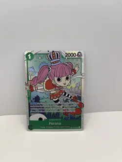 • Perona • OP12-034 SR Legacy Of The Master Holo Foil One Piece TCG NM - Image 1