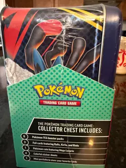 2025 Pokemon TCG Collector Treasure Chest Lunch Box Tin - Factory SEALED (2/2) - Image 5