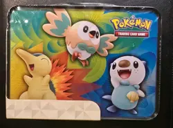 Pokemon TCG 2022 Factory Sealed Treasure Chest Lunch Box Tin - Image 2