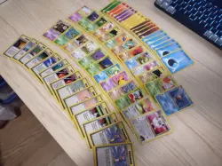 Small Lot of 60 Vintage WOTC Pokemon Cards with Sleeves - Image 4