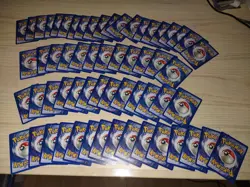 Small Lot of 60 Vintage WOTC Pokemon Cards with Sleeves - Image 5