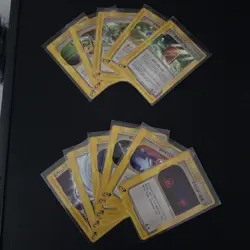 Japanese Eseries Small Lot In NM/Mint 11 Unique Pokemon Cards Vintage WOTC (4) - Image 1