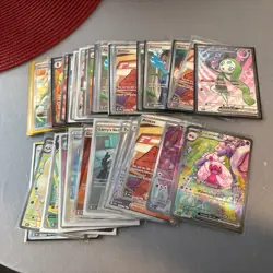 SMALL lot of 43 Full Art Pokemon Cards - Image 1