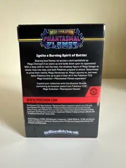 Pokemon TCG Mega Evolutions Phantasmal Flames Booster Bundle Sealed Free Shiping - Image 2