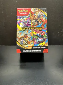 POKEMON TCG - MEGA EVOLUTIONS PHANTASMAL FLAMES - SEALED - BOOSTER BUNDLE - Image 1