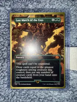 Last March of the Ents (Borderless) Universes Beyond: the Lord of the Rings Reg - Image 1