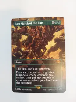 Last March of the Ents (Borderless) Universes Beyond: the Lord of the Rings:... - Image 1