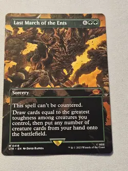 Last March of the Ents (Borderless) Universes Beyond: the Lord of the Rings LP - Image 1