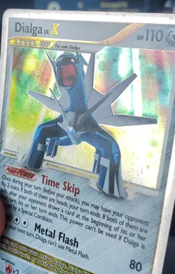 Dialga LV.X - Rare - Holofoil - Pokemon TCG Diamond and Pearl Promos #DP37 LP-MP - Image 4