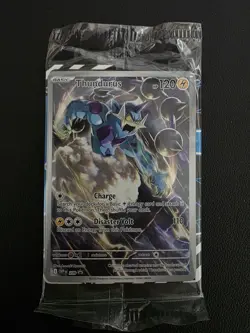 Pokemon TCG Thundurus 209 Black Star Promo Black Bolt SEALED - Image 1
