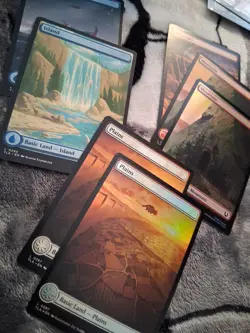 Avatar MTG Full Art Land Foil Bulk Lot (x14) - Image 3