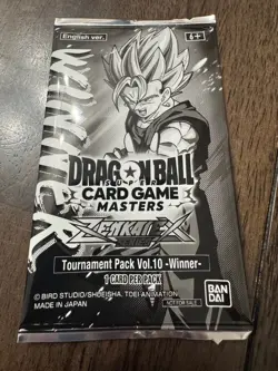 Dragon Ball Super Card Game TCG Zenkai EX Masters Tournament WINNER Pack Vol 10 - Image 1