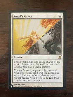 Angel's Grace Time Spiral Remastered Card Regular, Rare, Instant - Image 1