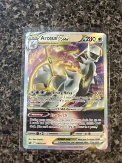 Pokemon Arceus VSTAR SWSH307 Black Star Promo Card Trainers Toolkit 2023 NM - Image 1
