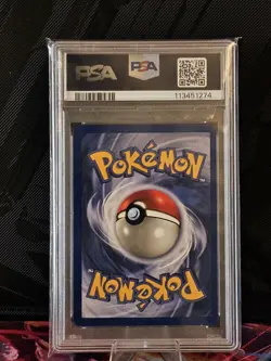 Pokemon TCG Magneton Fossil Holo Card 11/62 Unlimited Rare, PSA 7 - Image 2
