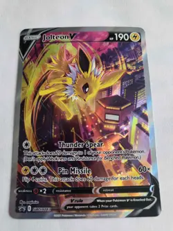 Jolteon V SWSH183 SWSH: Sword & Shield Promo Cards Holo - Image 1