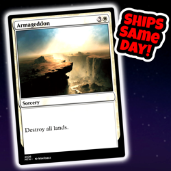 Armageddon - Custom Art Magic: The Gathering Playtest Card - Commander EDH - Image 1