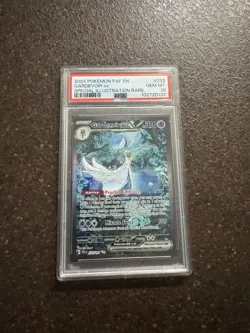Pokemon TCG Gardevoir EX Special Illustration Paldean Fates Card 233/091 PSA 10 - Image 1