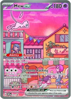 Mew ex 053 Sv: Scarlet & Violet Promo Cards Holo - Image 1