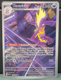 Toxtricity 103/094 ILLUSTRATION RARE Pokemon Phantasmal Flames Near Mint Card NM - Image 1