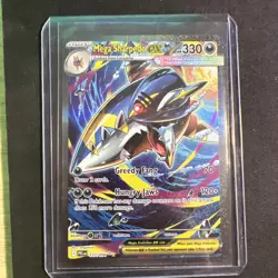 Mega Sharpedo EX SIR 127/094 Pokemon Mega Evolution Phantasmal Flames NM - Image 1