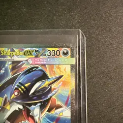 Mega Sharpedo EX SIR 127/094 Pokemon Mega Evolution Phantasmal Flames NM - Image 4