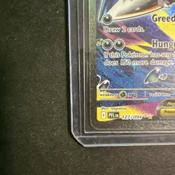Mega Sharpedo EX SIR 127/094 Pokemon Mega Evolution Phantasmal Flames NM - Image 5