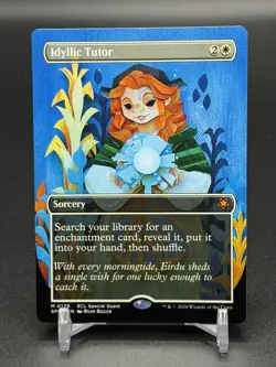 MTG Lorwyn Eclipsed ~ Idyllic Tutor (Borderless) Mythic Special Guests Regular - Image 1