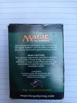 Magic The Gathering MTG 8th Edition Core Set Sky Slam Theme Deck-Used Condition - Image 5