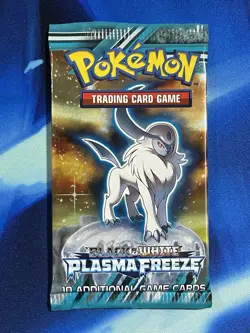 Pokemon TCG 2013 Black & White Plasma Freeze Booster Pack Sealed Absol Art - Image 1