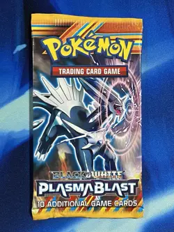 Pokemon TCG 2013 Black & White Plasma Blast Booster Pack Sealed Dialga Art - Image 1