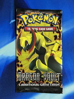 Pokemon TCG 2012 Black & White Dragon Vault Booster Pack Sealed Haxorus Art - Image 1