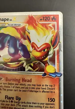 2007 Pokemon Diamond & Pearl Black Star Promos Infernape LV.X #DP10 See Pictures - Image 5