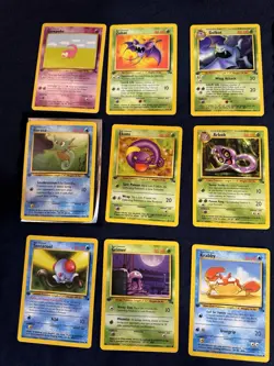 Pokemon Tcg 1st Edition Fossil And Trainers Lot - Image 2