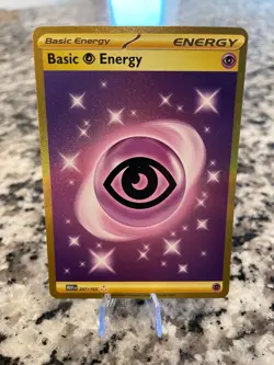 Pokemon TCG Basic Psychic Energy Holo - Image 1