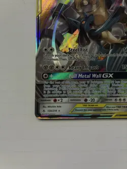 Lucario & Melmetal GX 120/214 Sm-Unbroken Bonds Holo Pokemon Nm - Image 5