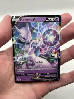 030/078 Mewtwo V Prize Pack Series Stamped Play Pokemon TCG GO - Image 3