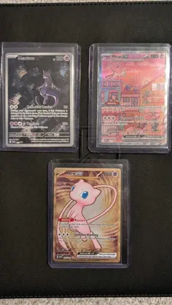 Pokemon 151 Ultra Premium Collection (UPC) Promo Set-Mew-Mewtwo-Metal Mew NM/MNT - Image 1
