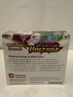 Pokemon TCG: Sword & Shield - Vivid Voltage Booster Box *Factory Sealed* - Image 3