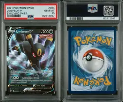 2021 Pokemon SWSH Evolving Skies Umbreon V 094/203 PSA 10 Gem Mint - Image 1