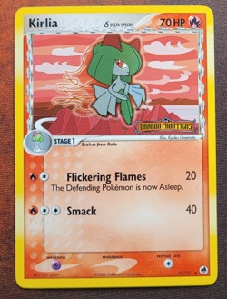 Pokemon TCG Ex Dragon Frontier Kirlia 33/101 - Stamped Reverse Holo - Near Mint - Image 1