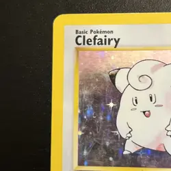 Pokemon TCG Clefairy Base Set 5/102 Holo Unlimited Holo Rare - Image 2