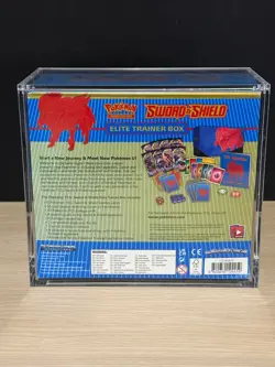 POKEMON SWORD & SHIELD BASE SEALED ELITE TRAINER BOX ETB W CASE SWSH01 ZAMAZENTA - Image 2